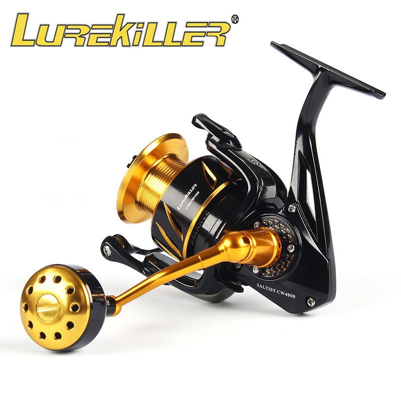Abu Garcia Reel Revo - Lurekiller Saltist CW Volledig Metalen Spinhengel