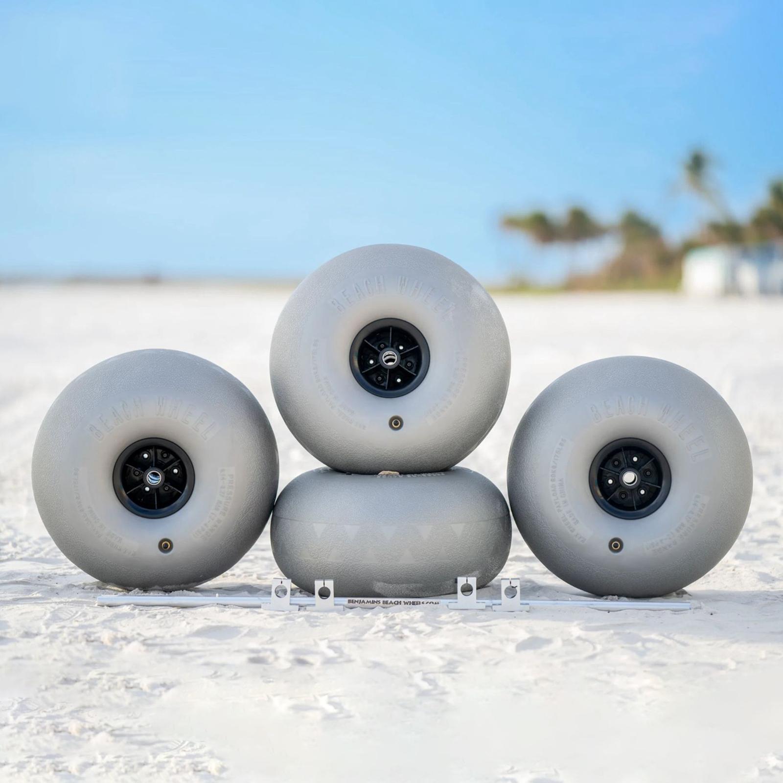 PVC ballonwielen voor opblaasb - Fishing Kayak Cart recensie en prijs