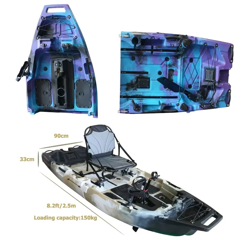 8ft Modulaire Eenpersoons Kaya - Fishing Kayak Seat recensie en prijs