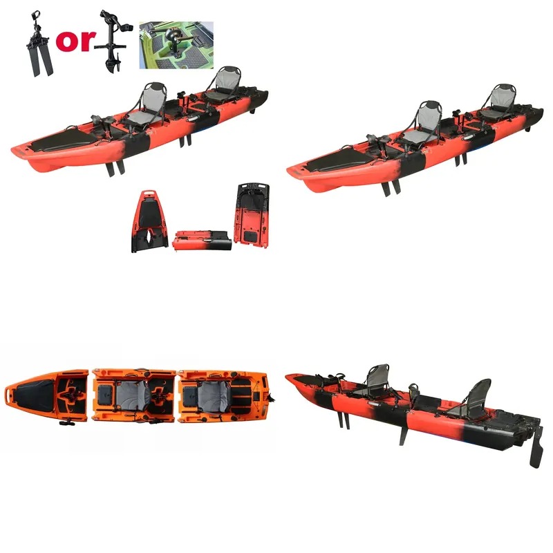 Hete Aanbieding 14FT 2-Persoon - Fishing Kayak Pedal Drive recensie en prijs