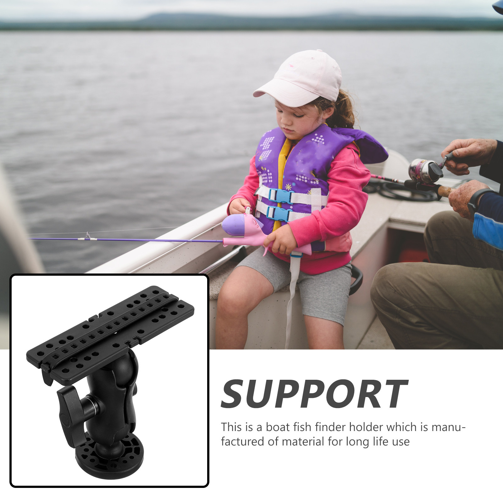 Premium visvinderbevestigingsb - Fishing Kayak Fish Finder Mount recensie en prijs