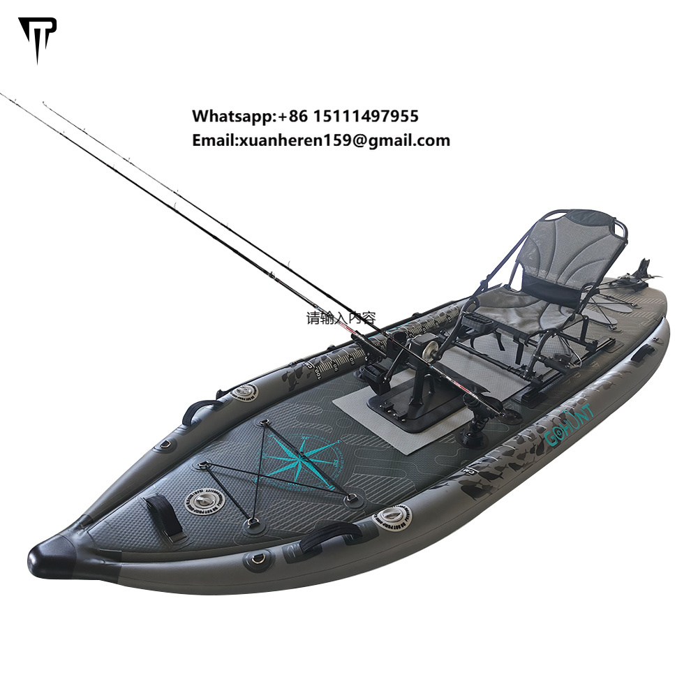 JTRDA 2024 Nieuwe Opblaasbare  - Fishing Kayak Pedal Drive recensie en prijs
