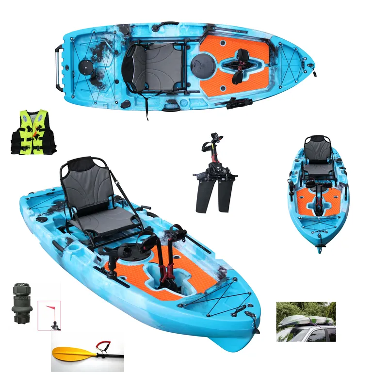 Viking Ocean Single Sit-On-Top - Fishing Kayak Pedal Drive recensie en prijs